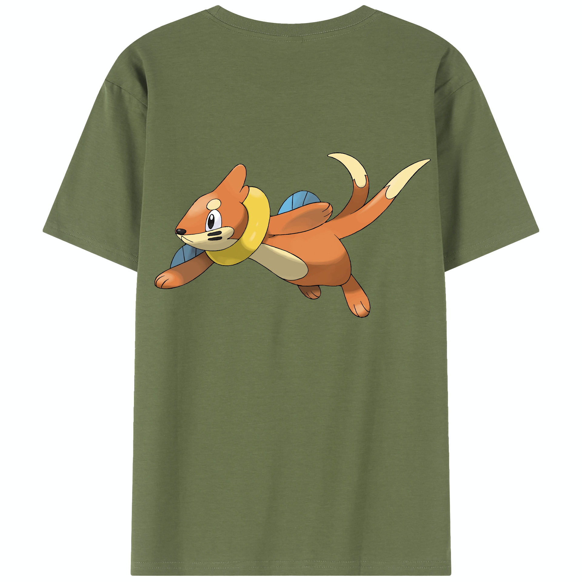 （画像用） ポケットモンスター Pokémon 綿100％半袖Tシャツ（背面プリント）